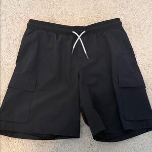 All in Motion Black Cargo Kids Shorts